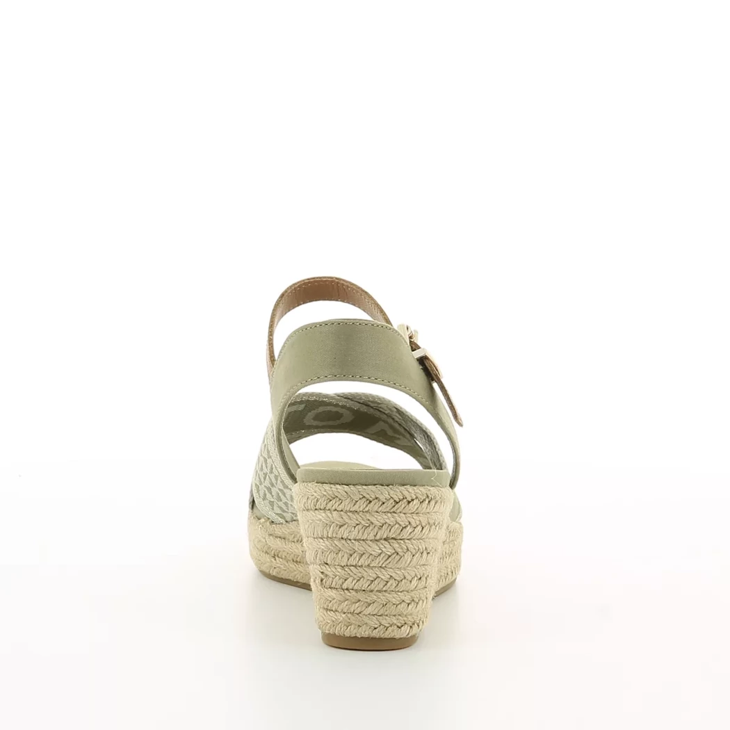 Image (3) de la chaussures Tommy Hilfiger - Sandales et Nu-Pieds Vert en Textile