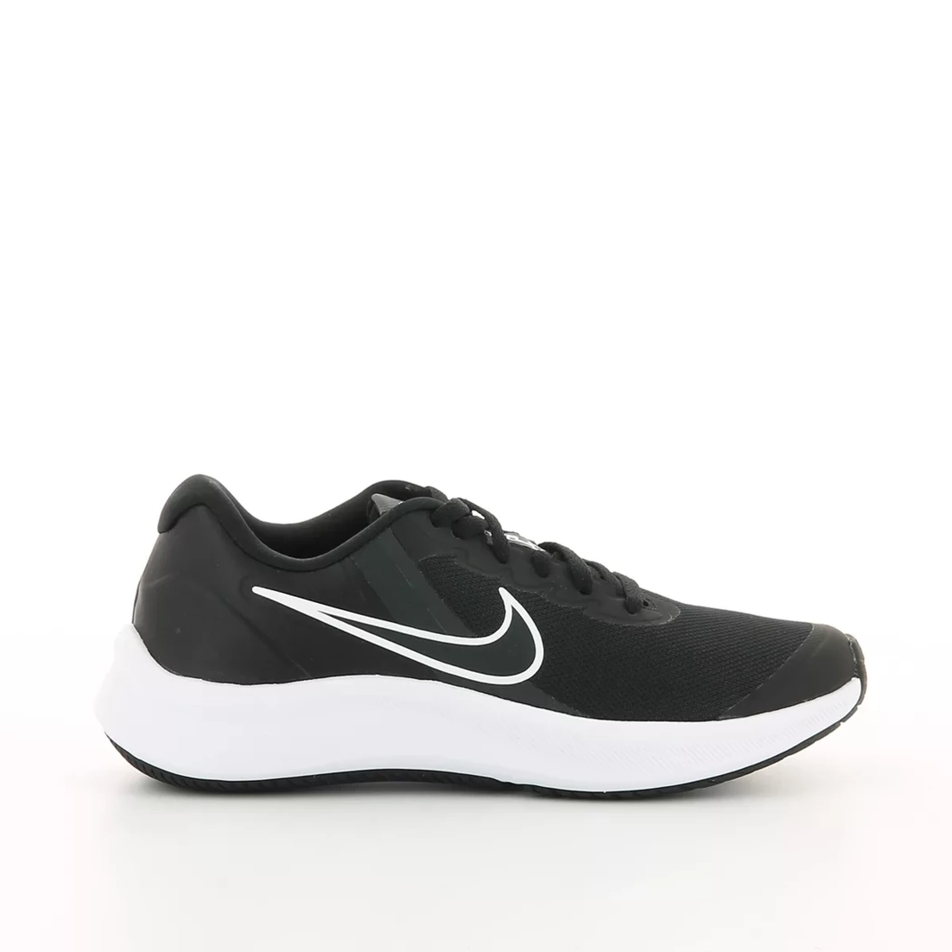 Image (2) de la chaussures Nike - Baskets Noir en Nylon