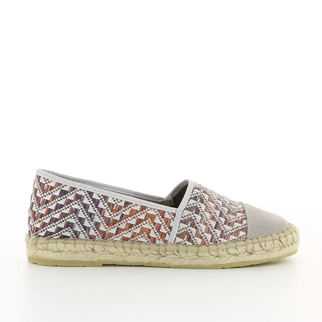 Image (2) de la chaussures Ctwlk - Espadrilles Gris en Textile