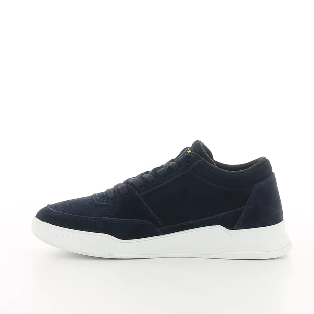 Image (4) de la chaussures Tommy Hilfiger - Baskets Bleu en Cuir nubuck