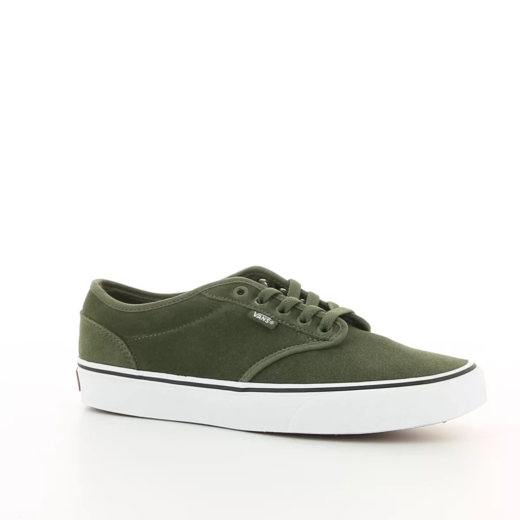 Image (1) de la chaussures Vans - Baskets Vert en Cuir nubuck