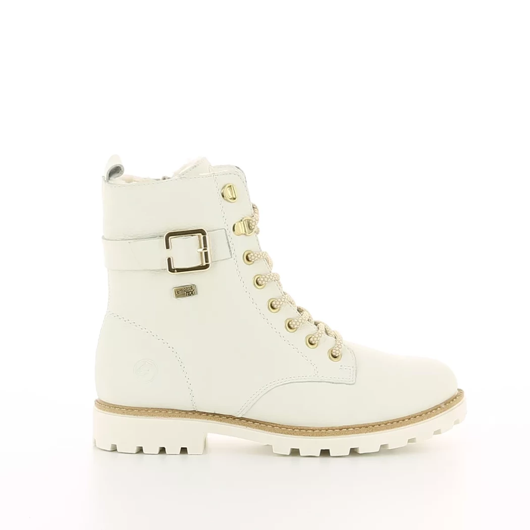 Image (2) de la chaussures Remonte - Bottines Blanc en Cuir