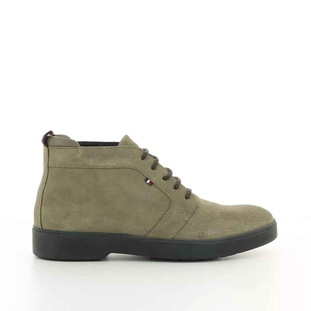 Image (2) de la chaussures Tommy jeans - Bottines Taupe en Cuir nubuck