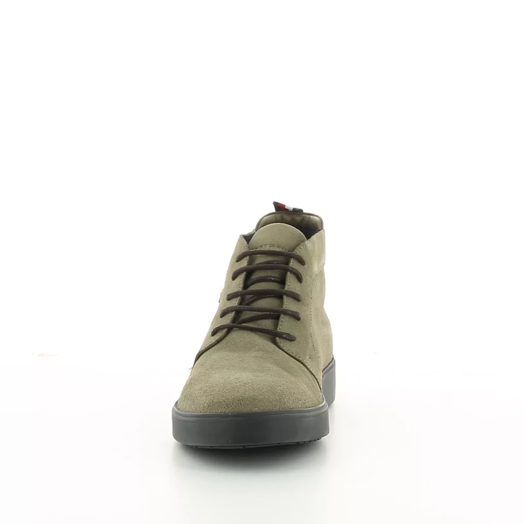 Image (5) de la chaussures Tommy jeans - Bottines Taupe en Cuir nubuck