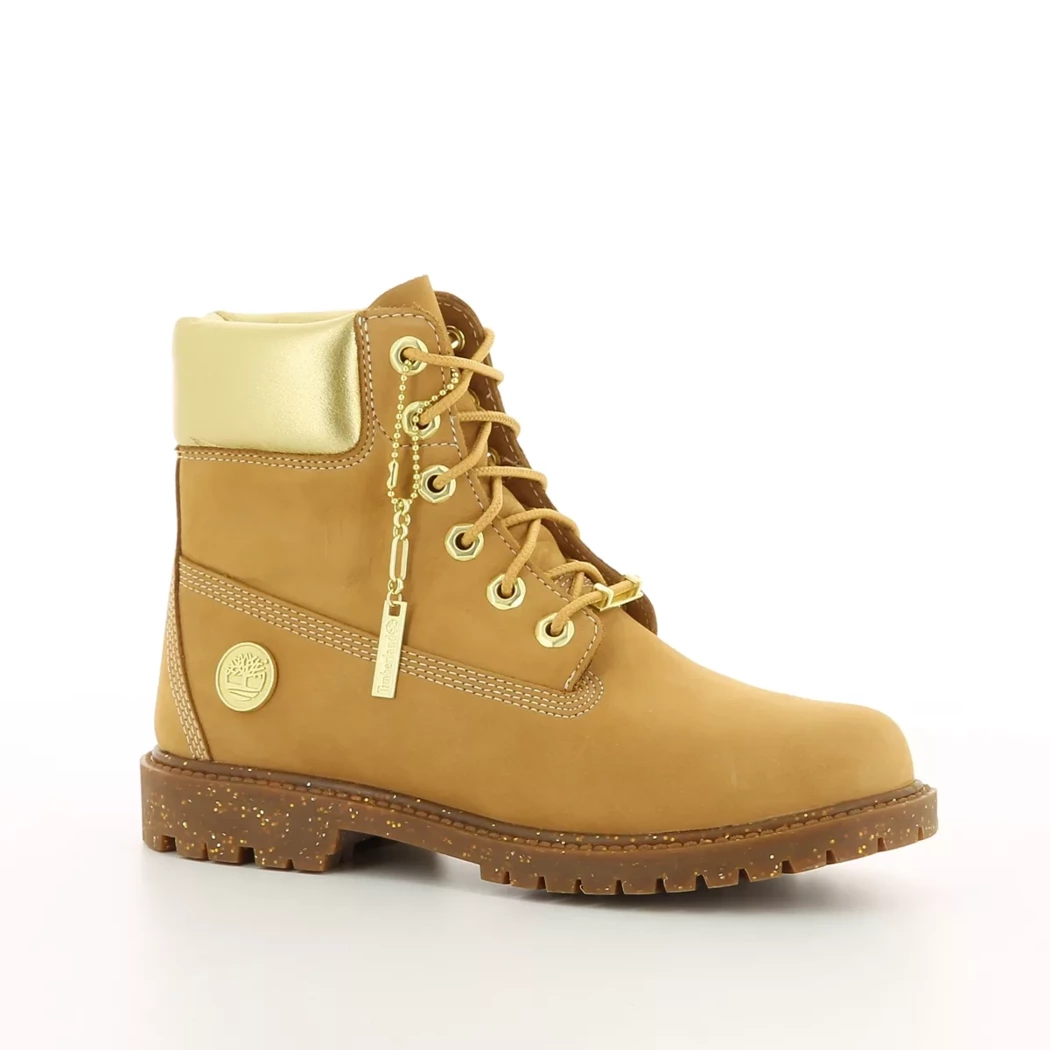 Image (1) de la chaussures Timberland - Bottines Cuir naturel / Cognac en Cuir nubuck