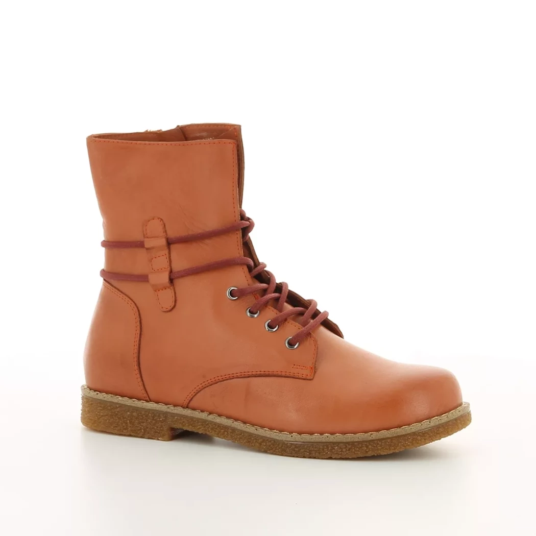 Image (1) de la chaussures Andrea Conti - Bottines Orange en Cuir