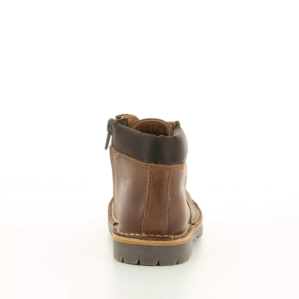 Image (3) de la chaussures Kmins - Bottines Cuir naturel / Cognac en Cuir