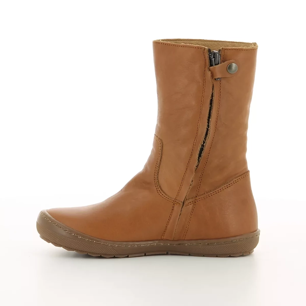 Image (4) de la chaussures Norvik - Bottes Cuir naturel / Cognac en Cuir