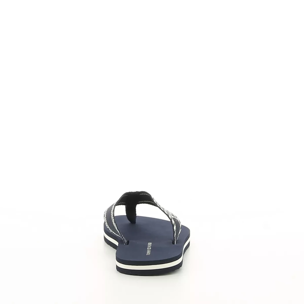 Image (3) de la chaussures Tommy Hilfiger - Tongs et Plage Bleu en Textile