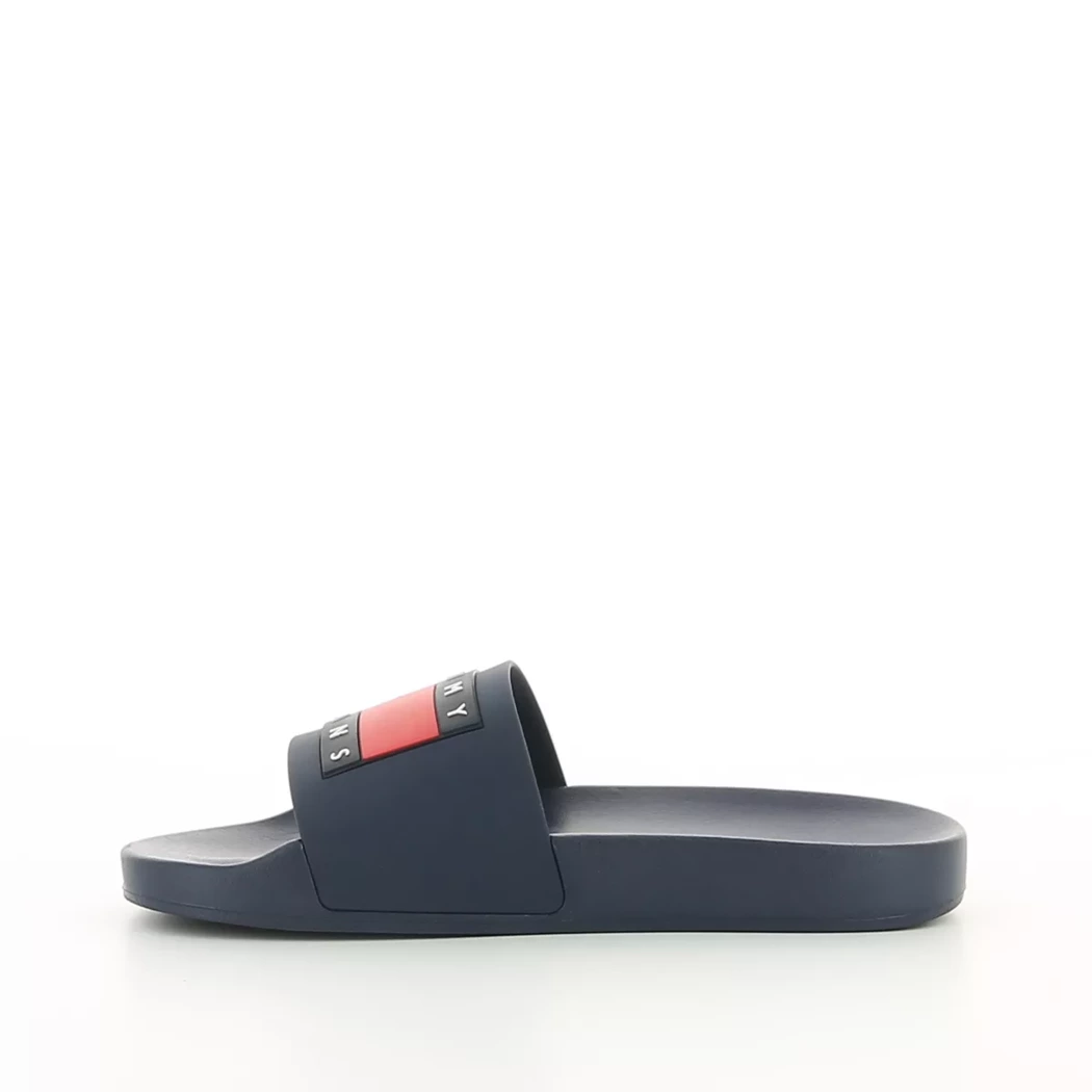 Image (4) de la chaussures Tommy jeans - Tongs et Plage Bleu en Caoutchouc