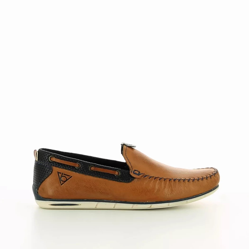 Image (2) de la chaussures Bugatti - Mocassins Cuir naturel / Cognac en Cuir