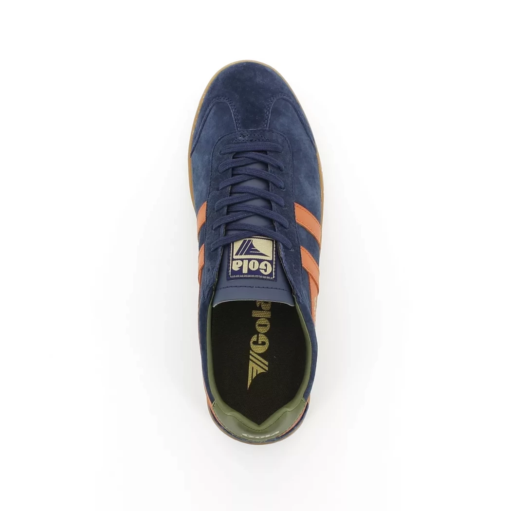 Image (6) de la chaussures Gola - Baskets Bleu en Cuir nubuck