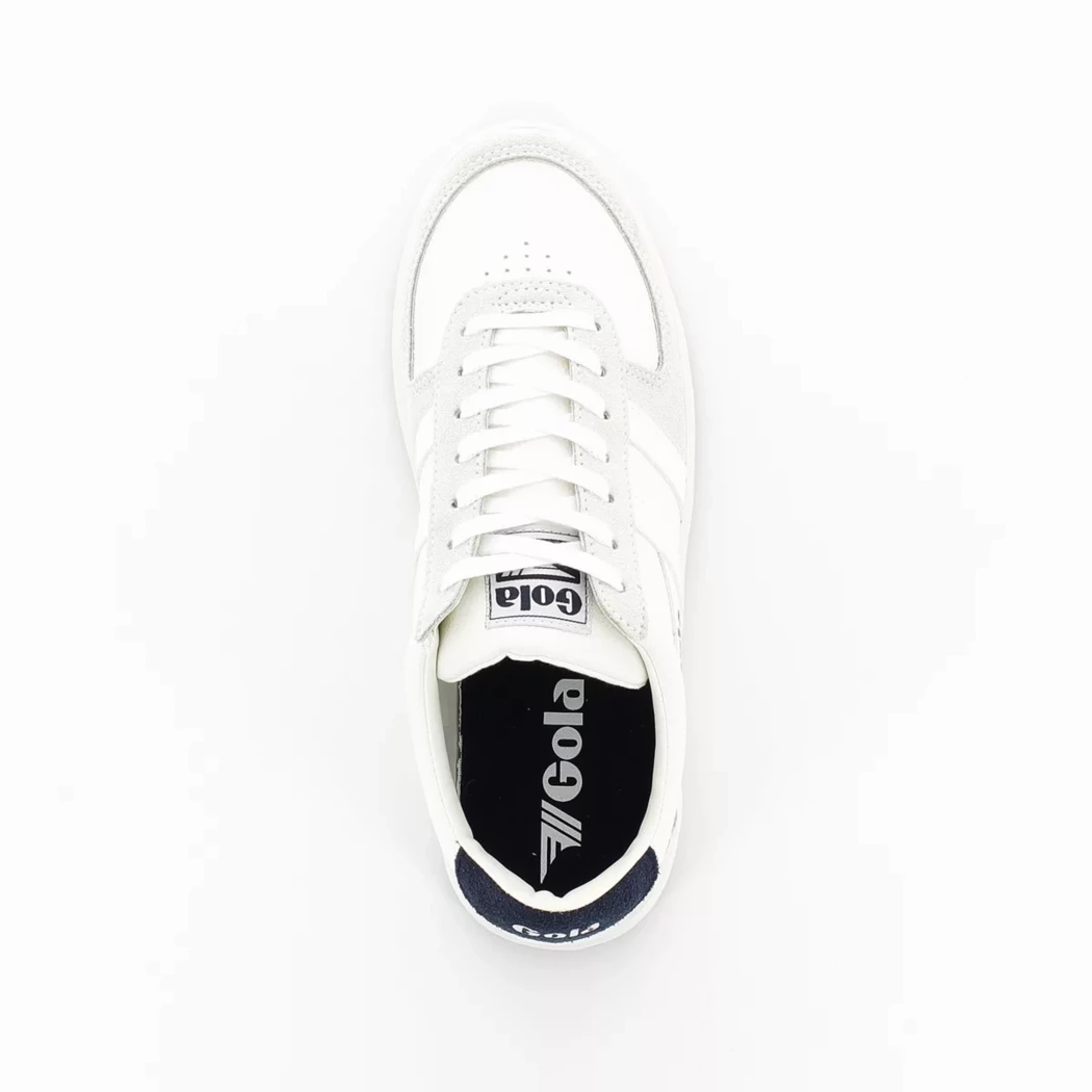 Image (6) de la chaussures Gola - Baskets Blanc en Cuir