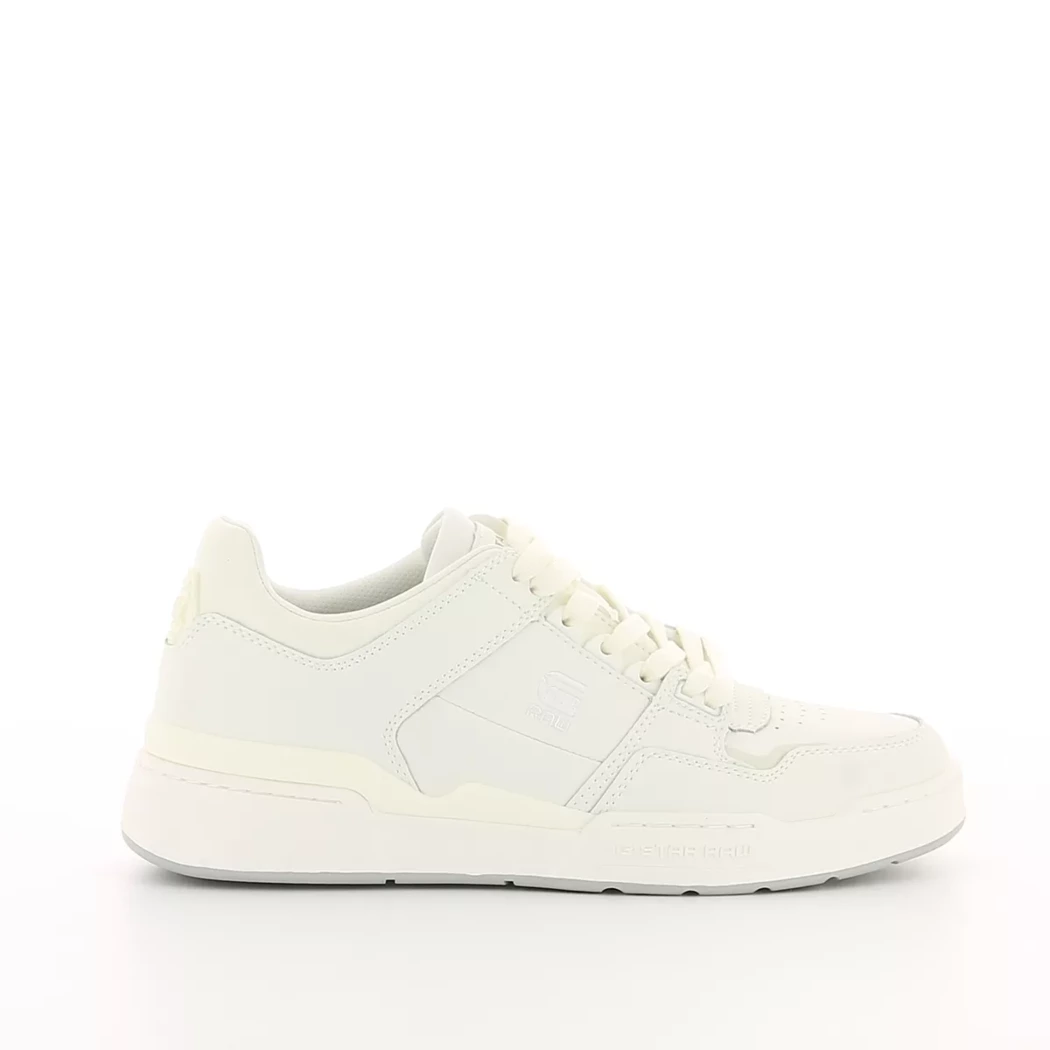 Image (2) de la chaussures G-Star - Baskets Blanc en Cuir