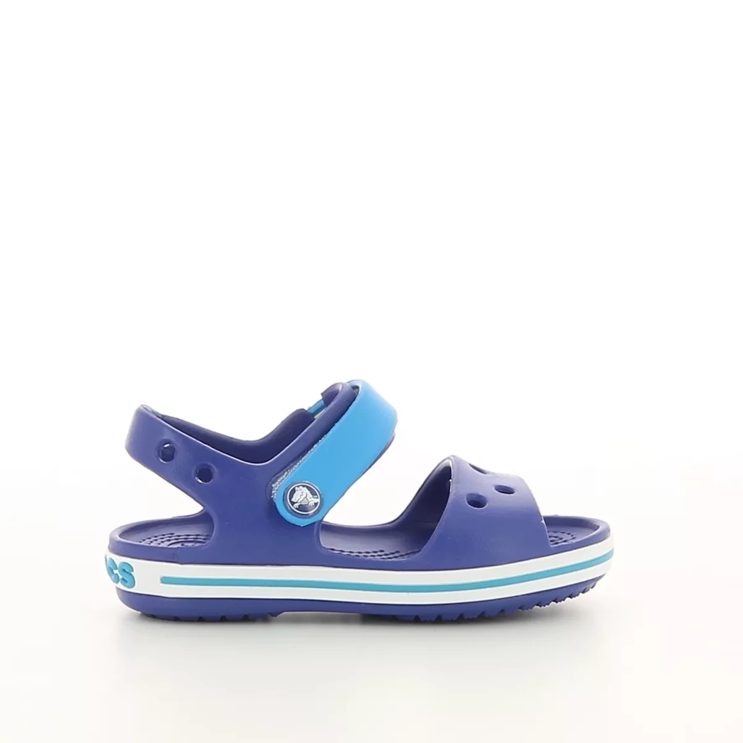 Image (2) de la chaussures Crocs - Sandales et Nu-Pieds Bleu en Caoutchouc