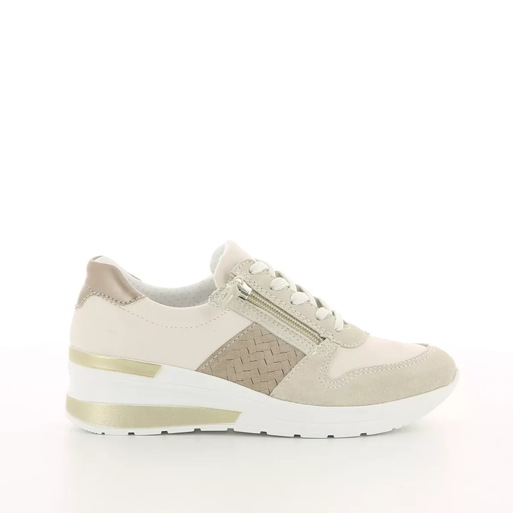 Image (2) de la chaussures Sens - Baskets Beige en Cuir