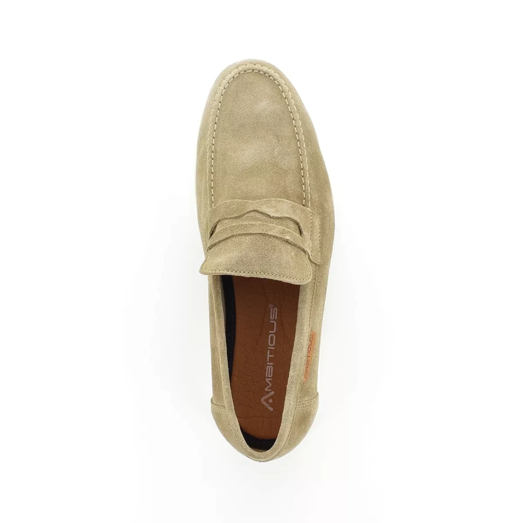 Image (6) de la chaussures Ambitious - Mocassins Beige en Cuir nubuck