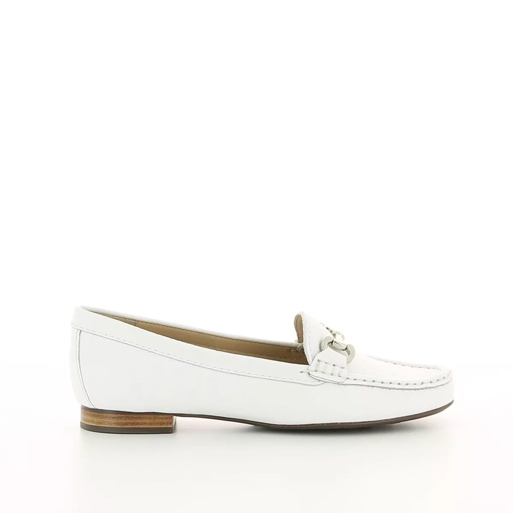 Image (2) de la chaussures Maria Lya - Mocassins Blanc en Cuir