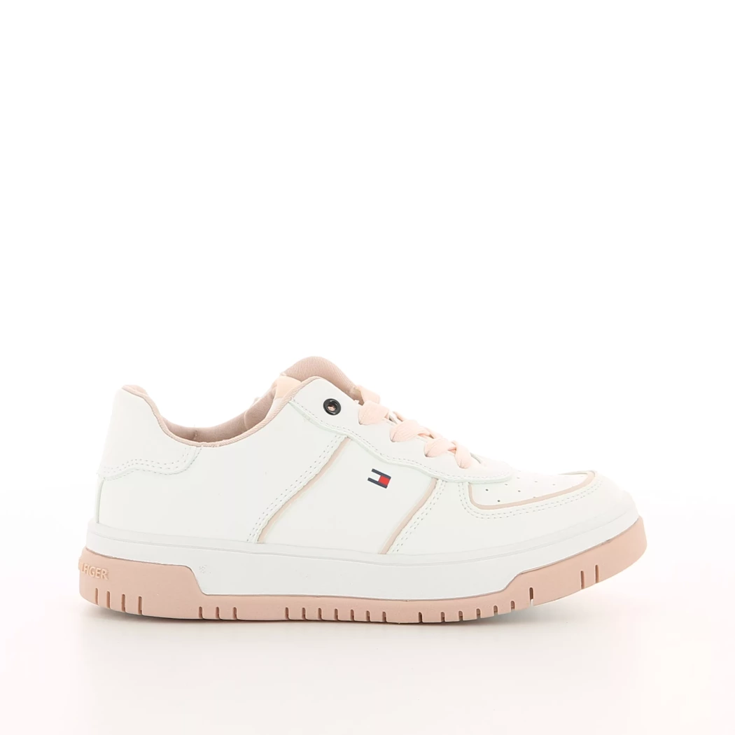 Image (2) de la chaussures Tommy Hilfiger - Baskets Blanc en Cuir synthétique