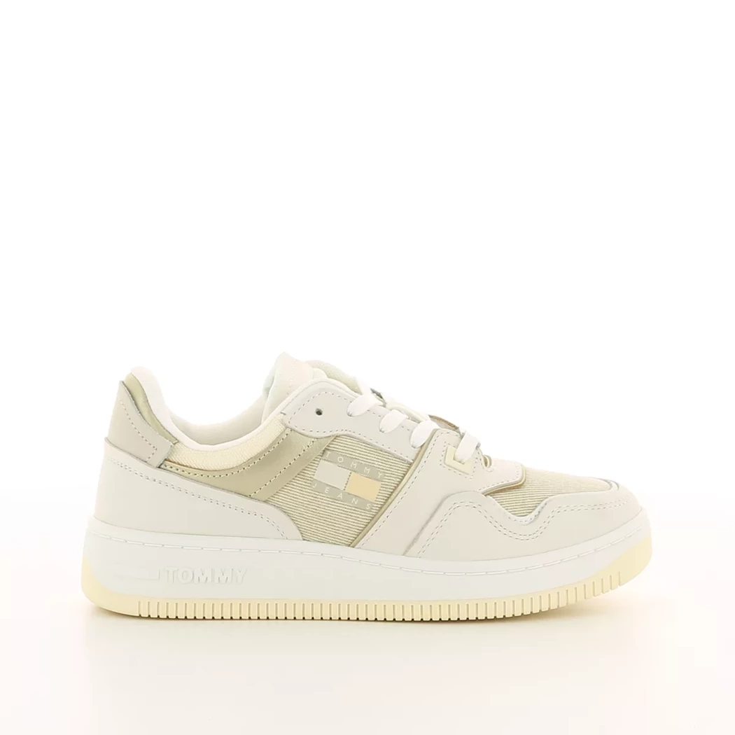 Image (2) de la chaussures Tommy jeans - Baskets Blanc en Cuir