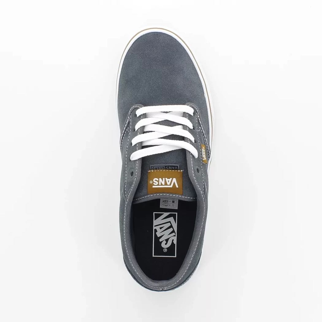 Image (6) de la chaussures Vans - Baskets Gris en Cuir nubuck