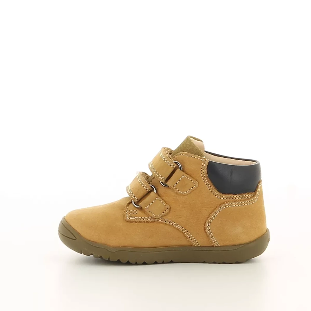 Image (4) de la chaussures Geox - Bottines Cuir naturel / Cognac en Cuir nubuck