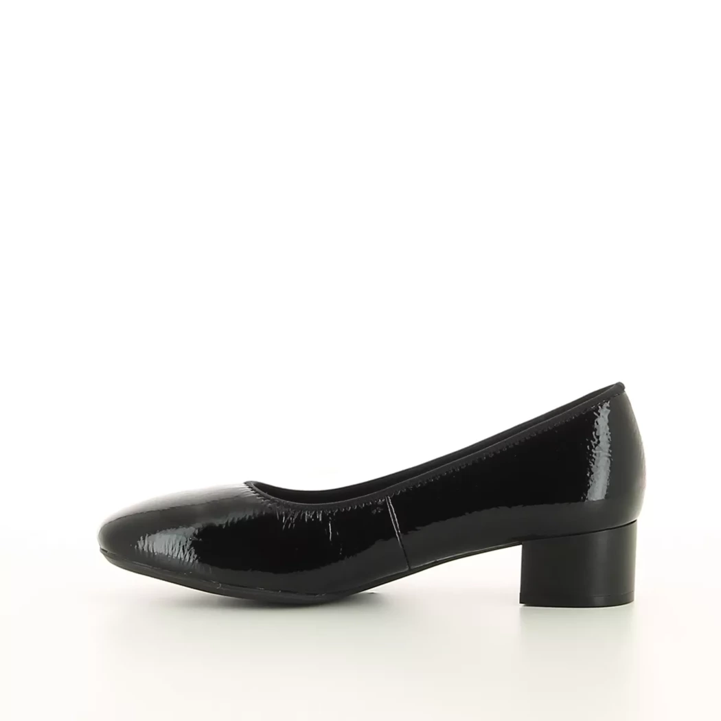 Image (4) de la chaussures Rieker - Escarpins Noir en Cuir vernis