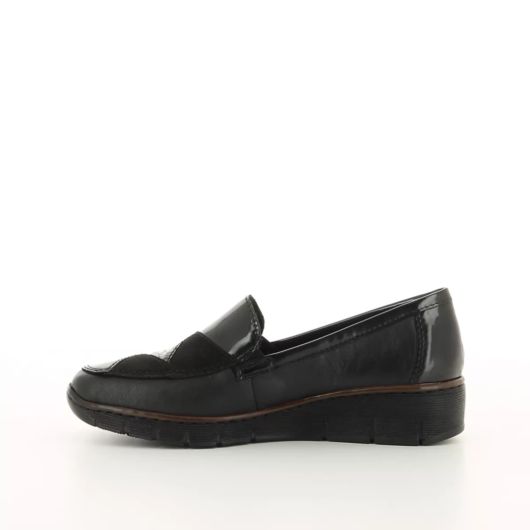 Image (4) de la chaussures Rieker - Mocassins Noir en Cuir