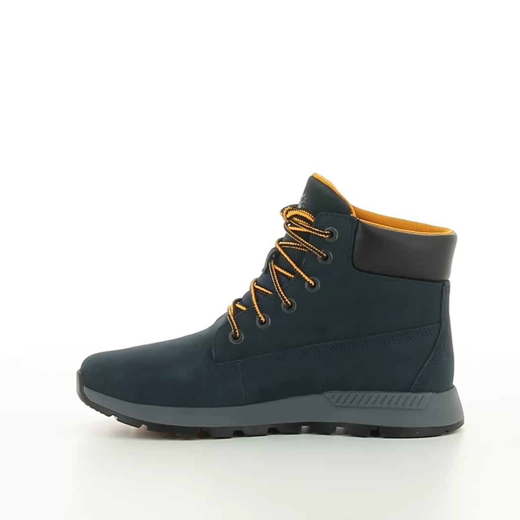 Image (4) de la chaussures Timberland - Bottines Bleu en Cuir nubuck