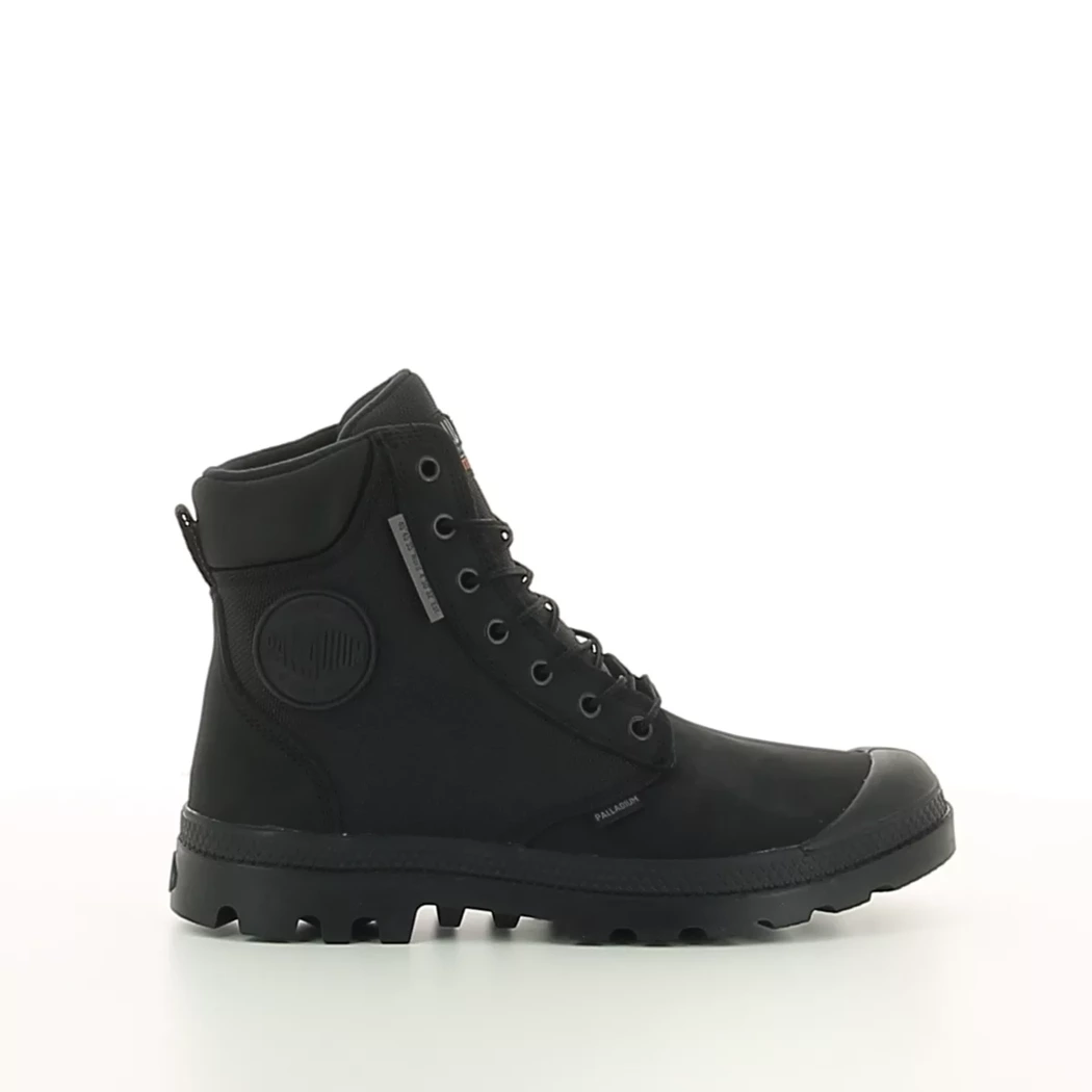 Image (2) de la chaussures Palladium - Bottines Noir en Cuir nubuck