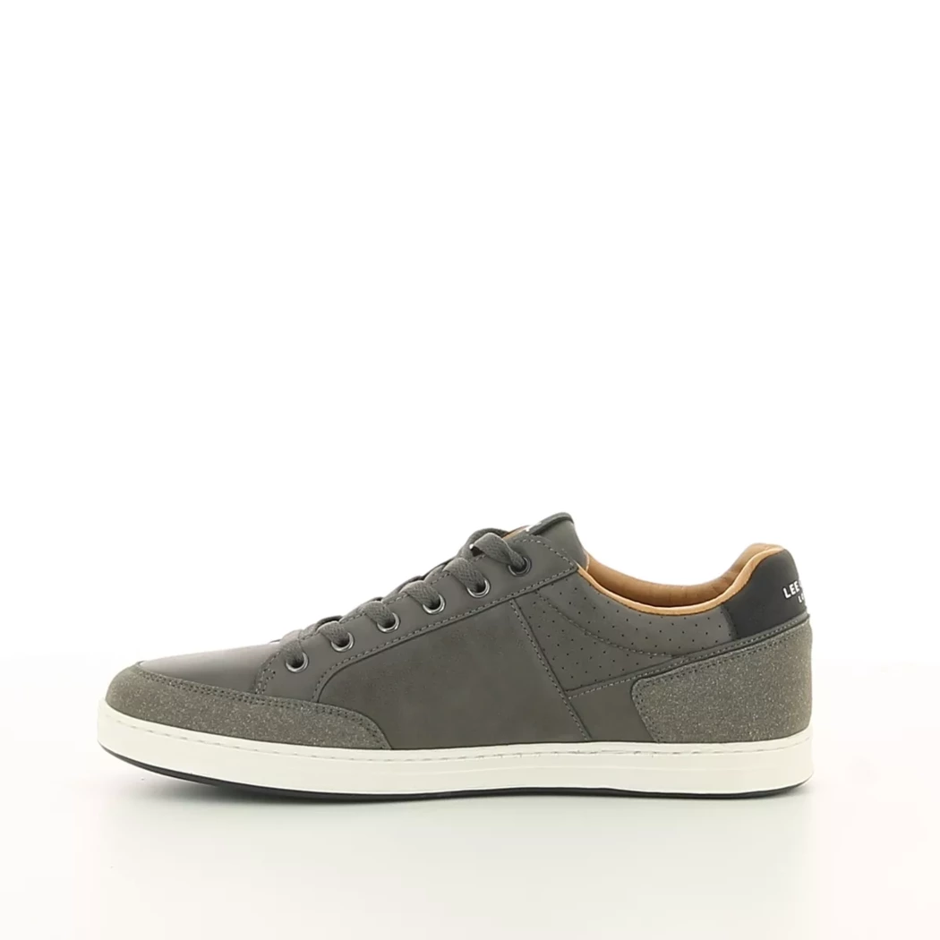 Image (4) de la chaussures Lee Cooper - Baskets Gris en Cuir synthétique