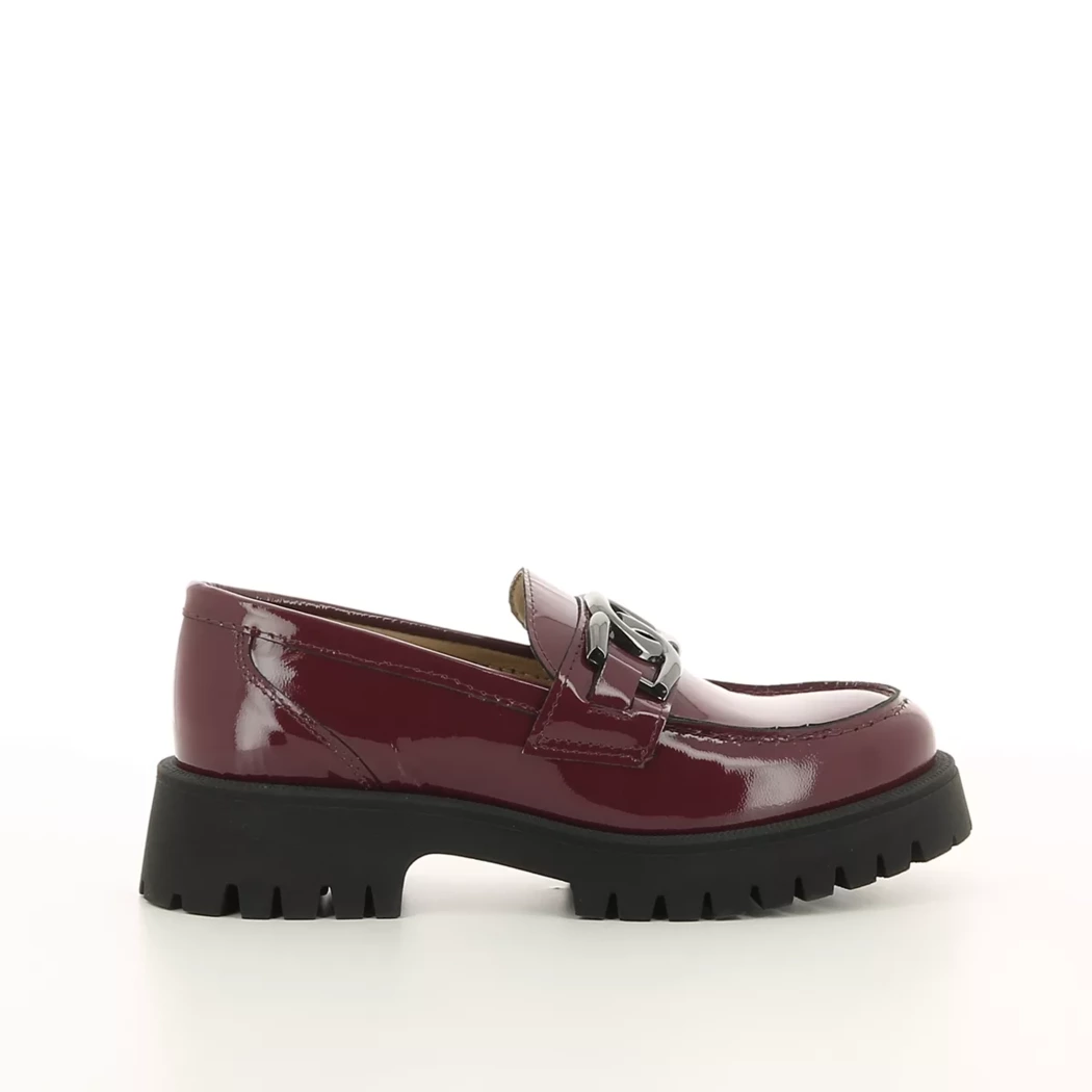 Image (2) de la chaussures Margarita Mariotti - Mocassins Bordeaux en Cuir vernis