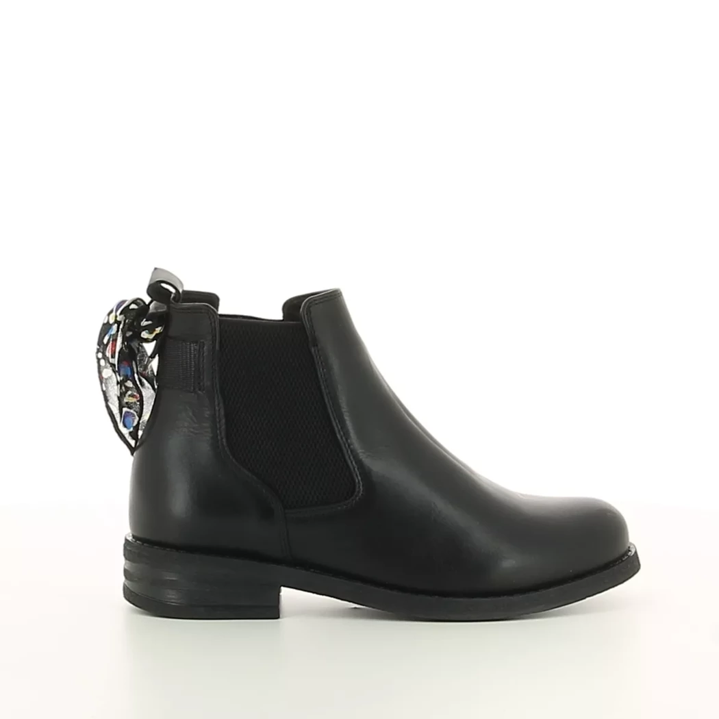 Image (2) de la chaussures Goodstep - Boots Noir en Cuir