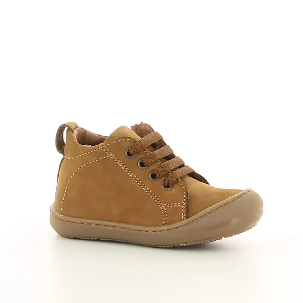 Image (1) de la chaussures Pretty Shoes - Bottines Cuir naturel / Cognac en Cuir nubuck