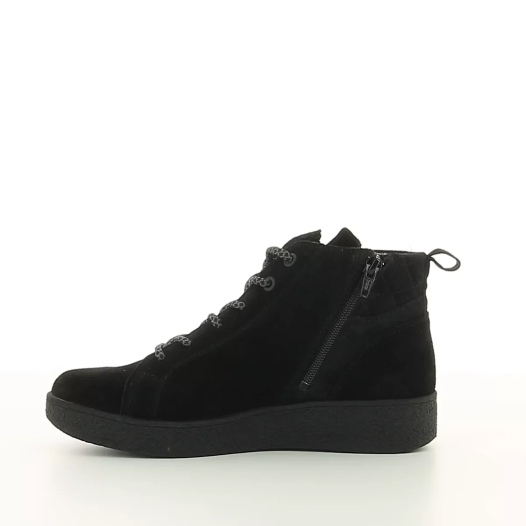 Image (4) de la chaussures Sens - Bottines Noir en Cuir nubuck