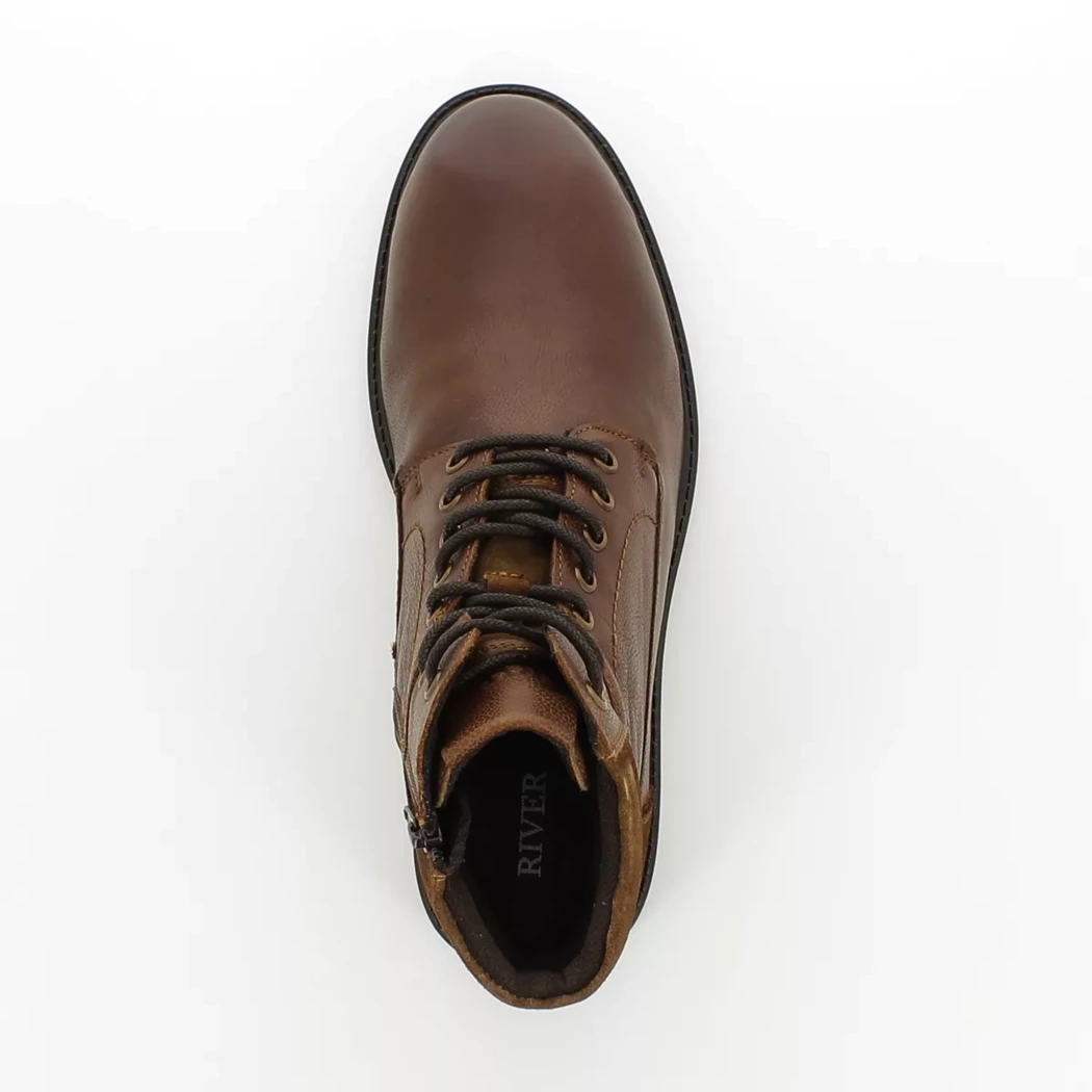 Image (6) de la chaussures Riverwoods - Bottines Cuir naturel / Cognac en Cuir