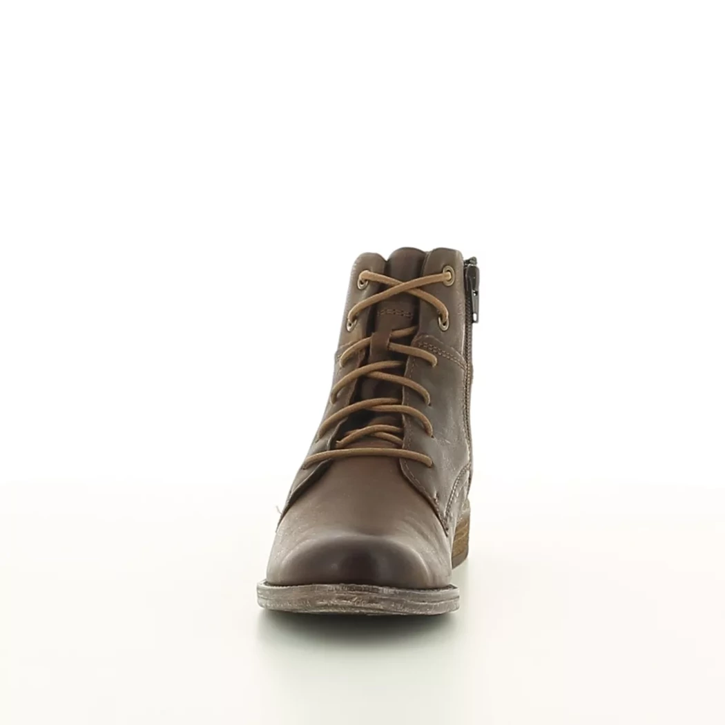 Image (5) de la chaussures Josef Seibel - Bottines Cuir naturel / Cognac en Cuir