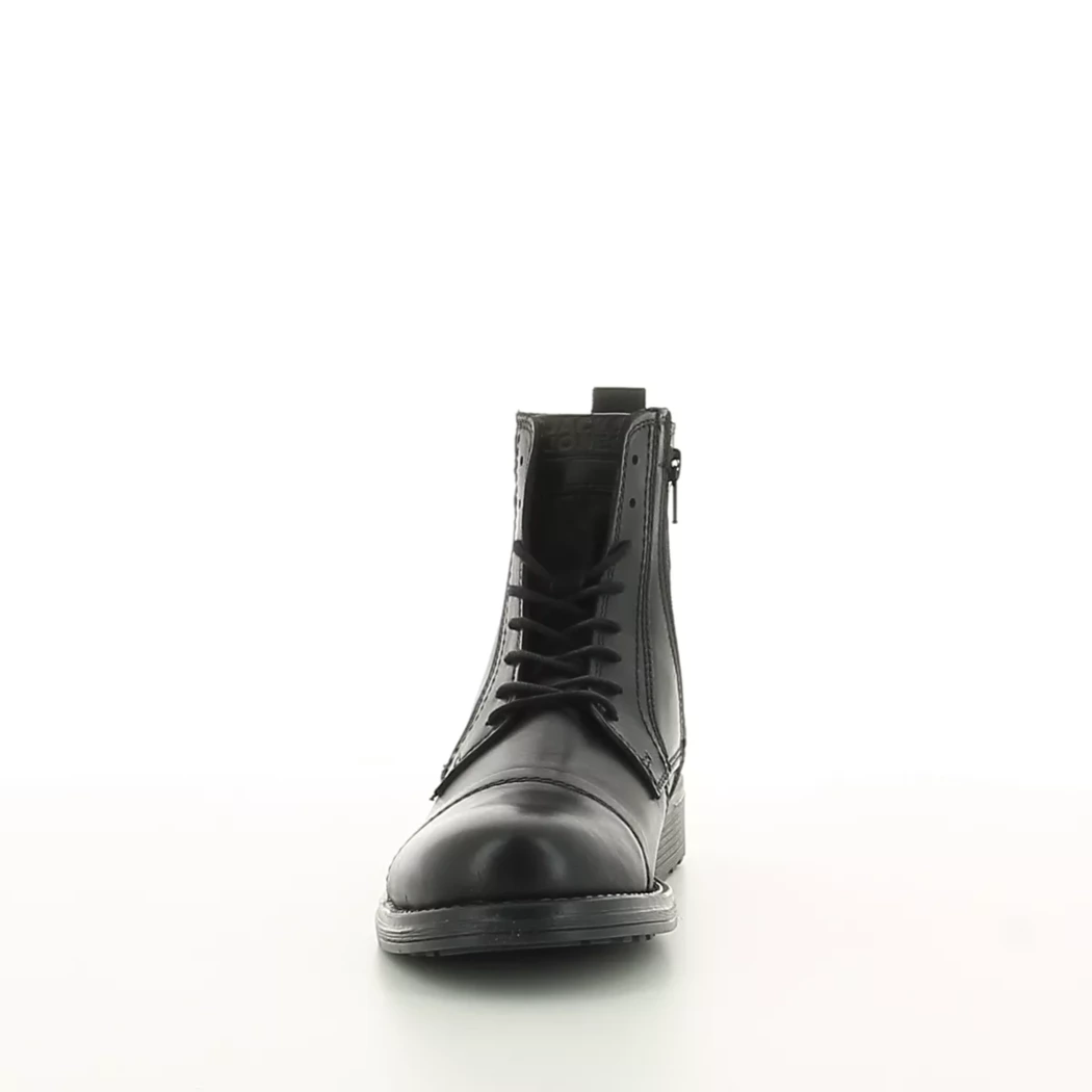 Image (5) de la chaussures Jack & Jones - Bottines Noir en Cuir