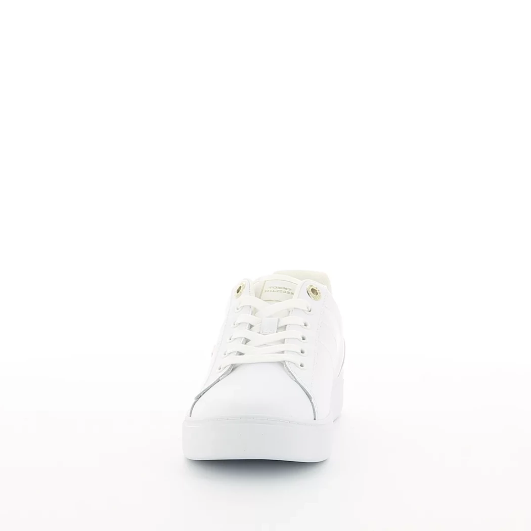 Image (5) de la chaussures Tommy Hilfiger - Baskets Blanc en Cuir