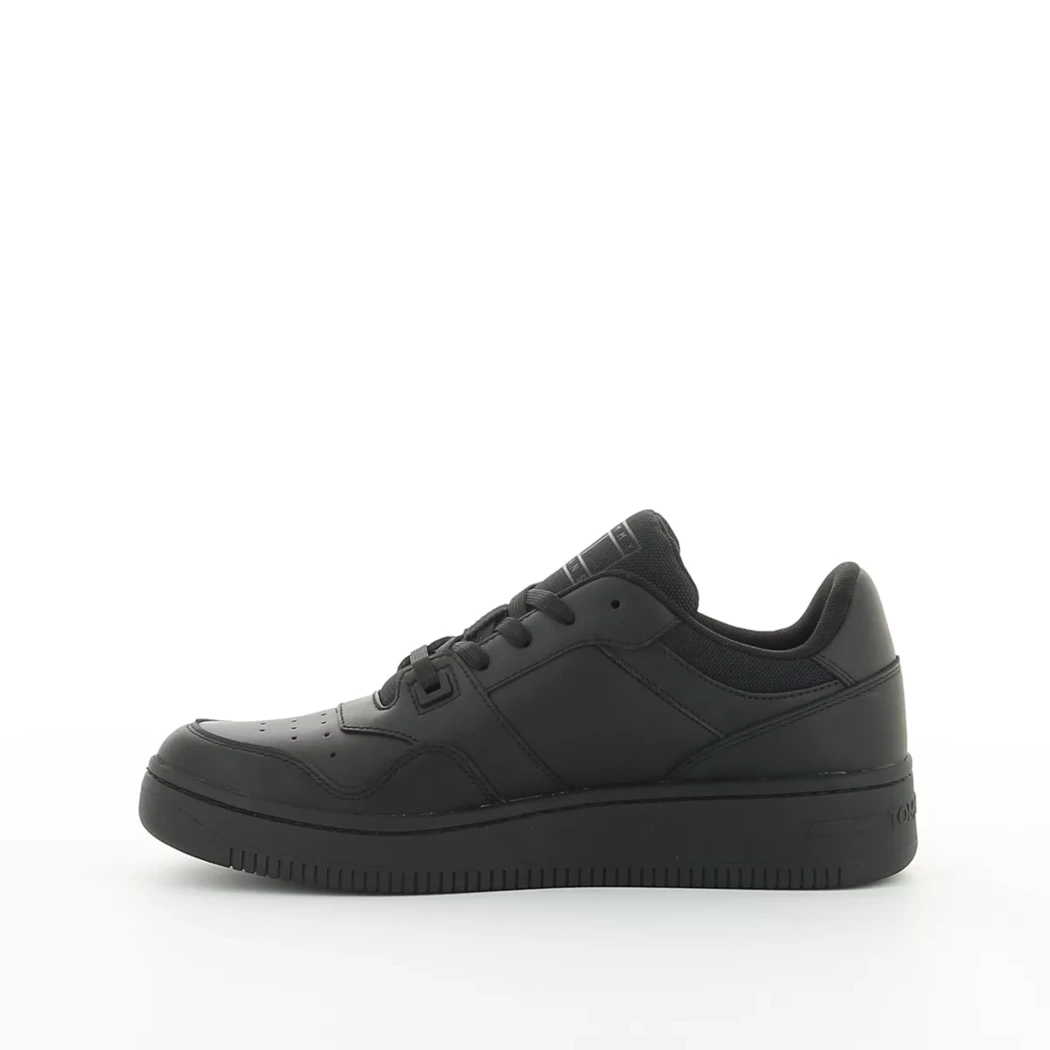 Image (4) de la chaussures Tommy jeans - Baskets Noir en Cuir