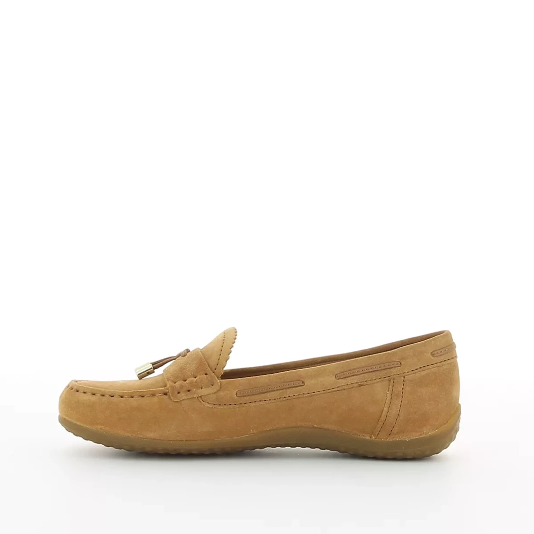 Image (4) de la chaussures Geox - Mocassins Cuir naturel / Cognac en Cuir nubuck