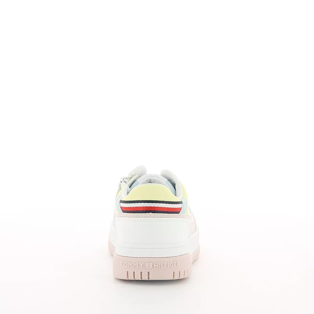 Image (3) de la chaussures Tommy Hilfiger - Baskets Blanc en Cuir synthétique