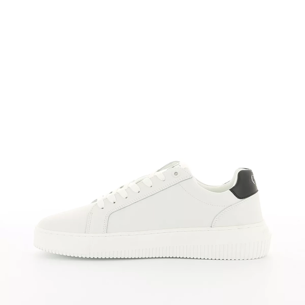 Image (4) de la chaussures Calvin Klein - Baskets Blanc en Cuir