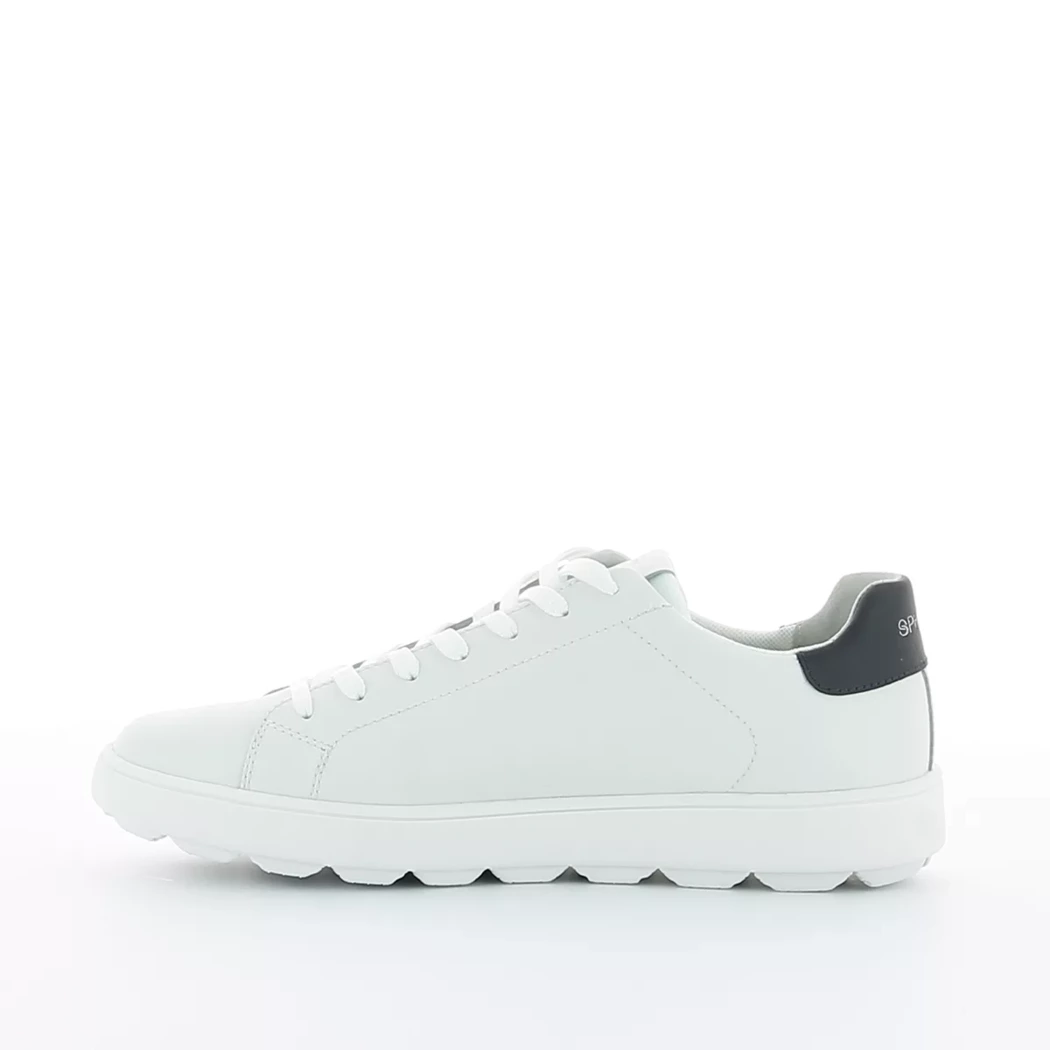 Image (4) de la chaussures Geox - Baskets Blanc en Cuir