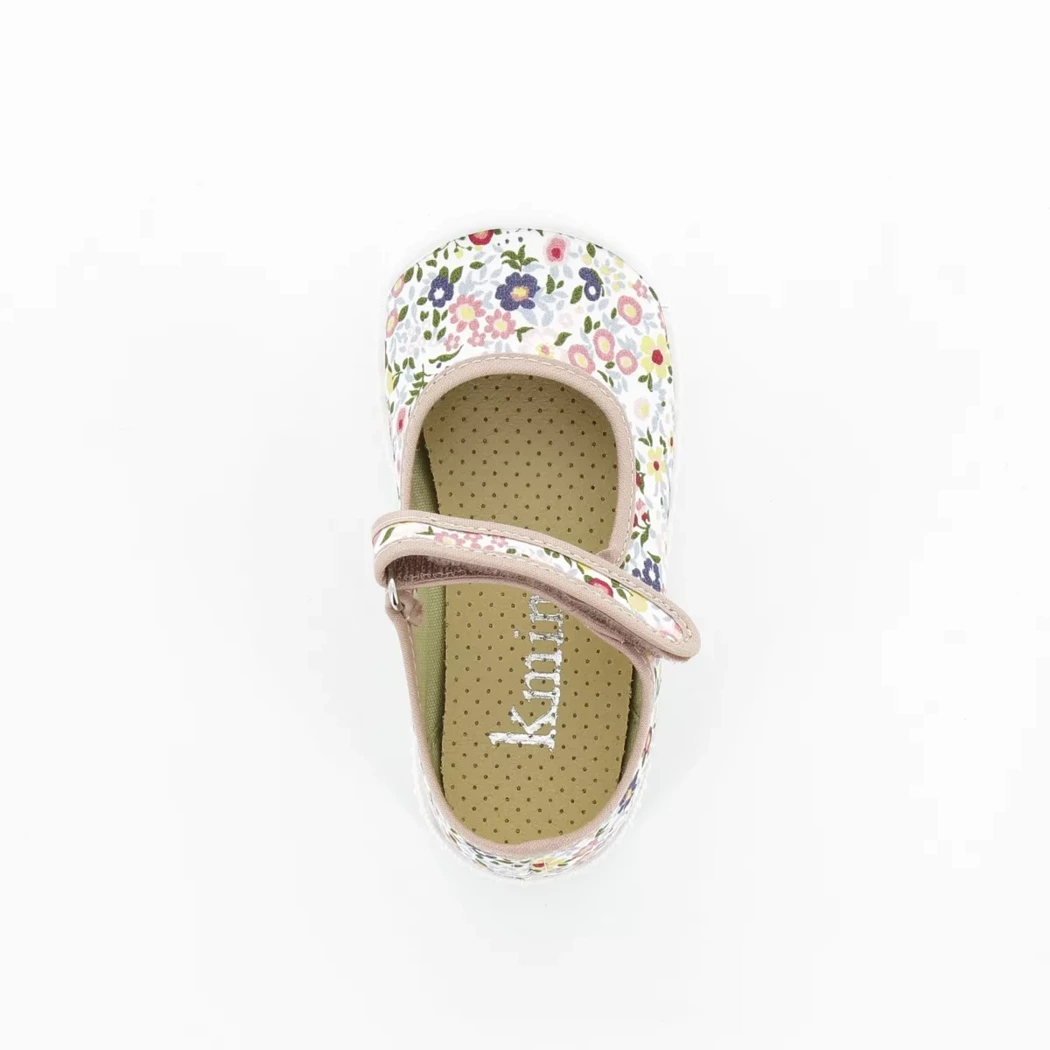 Image (6) de la chaussures Kmins - Ballerines Blanc en Textile