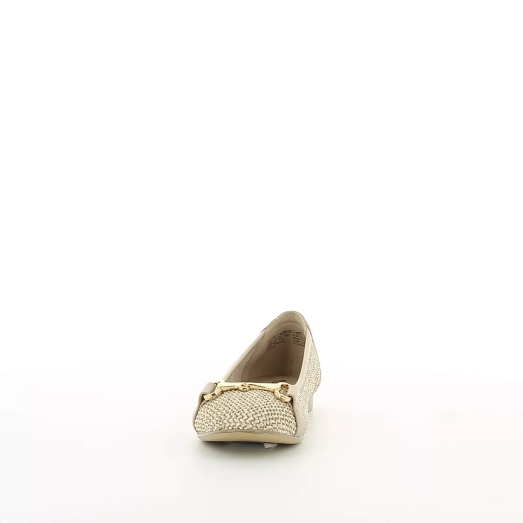 Image (5) de la chaussures Tamaris - Ballerines Taupe en Textile