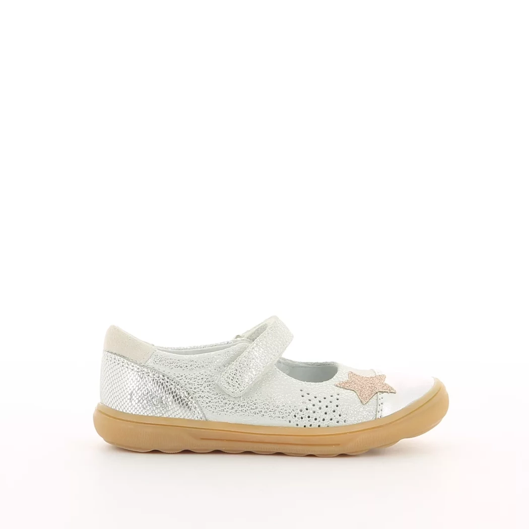 Image (2) de la chaussures Bopy - Ballerines Argent en Cuir