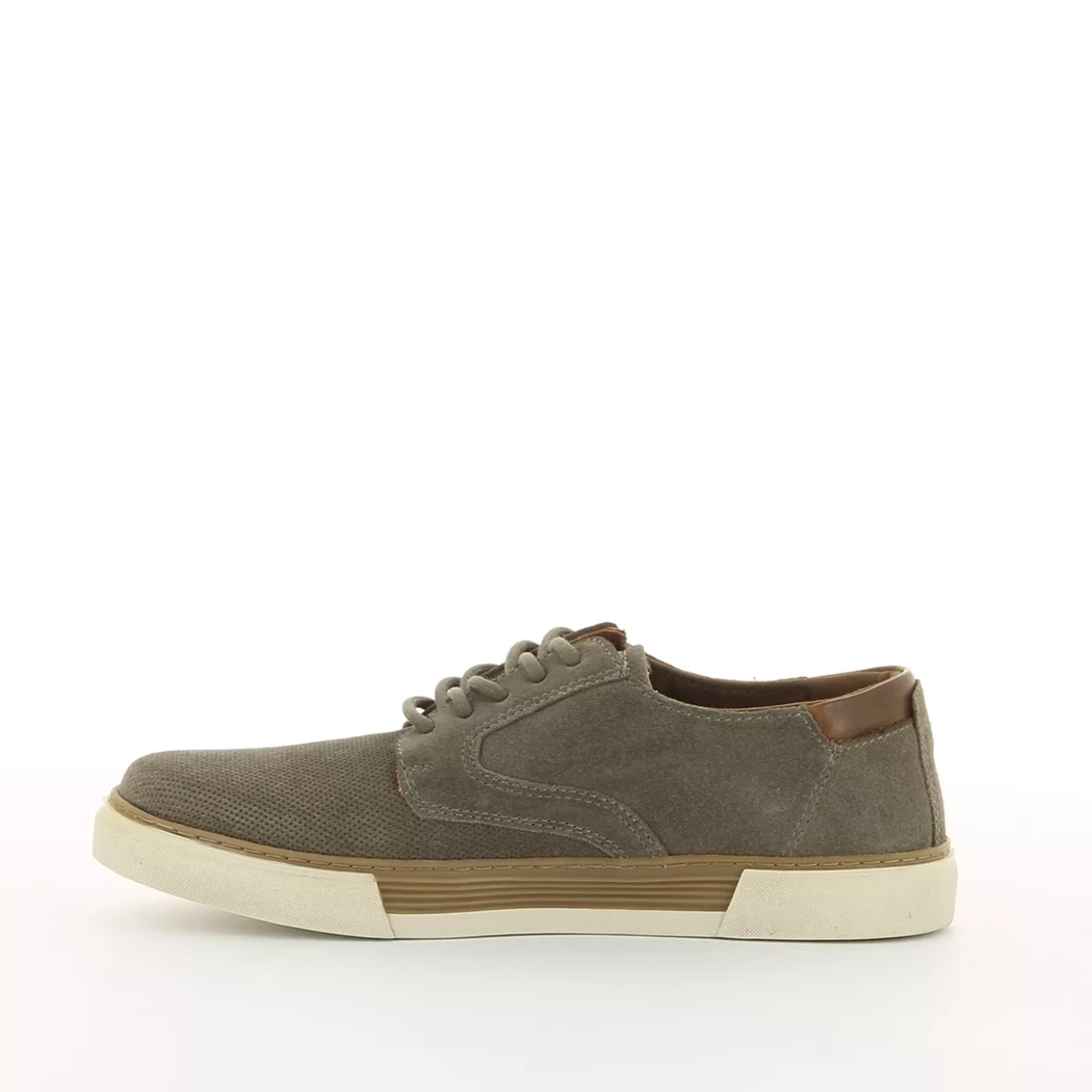 Image (4) de la chaussures Camel Active - Baskets Vert en Cuir nubuck