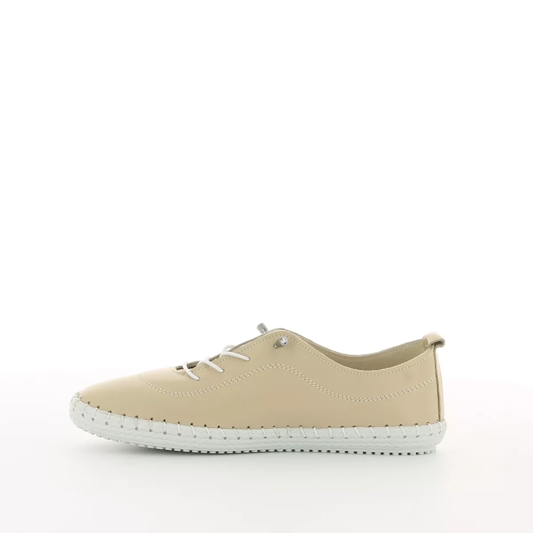 Image (4) de la chaussures Cosmos Comfort - Baskets Beige en Cuir