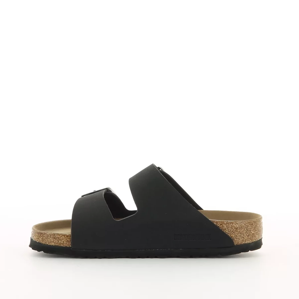 Image (4) de la chaussures Birkenstock - Mules et Sabots Noir en Cuir nubuck